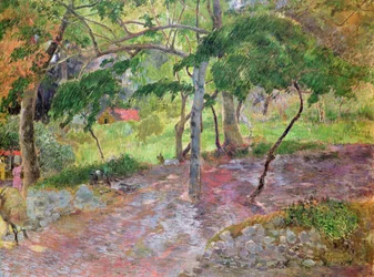 Tropikalny krajobraz, Martynika, 1887